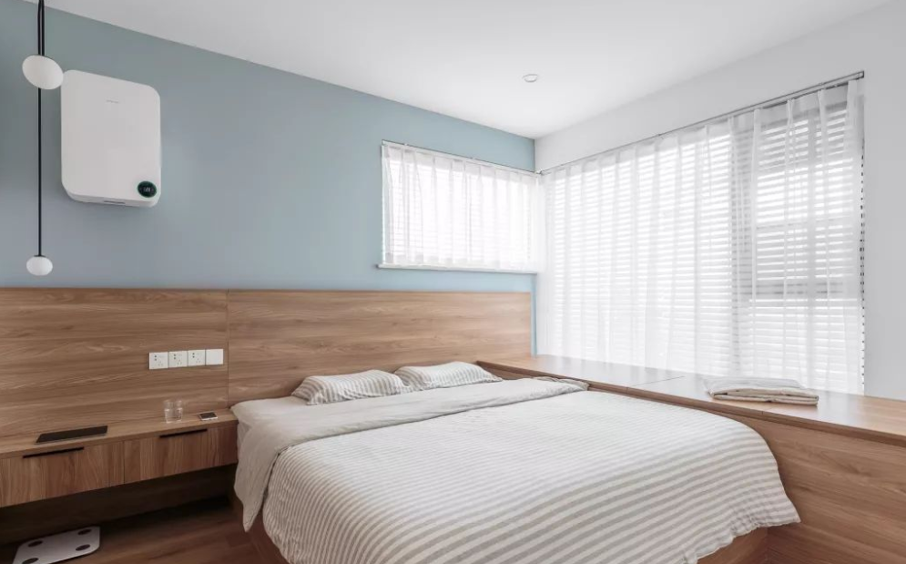青岛市北区90平米5万元卧室装修效果图