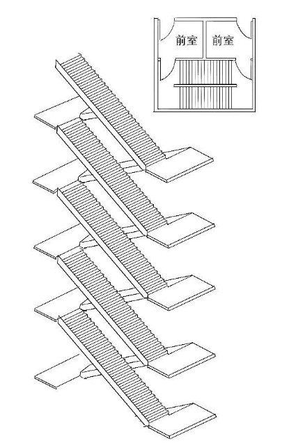 疏散楼梯形式有几种（讲解疏散楼梯类型有哪些）(图5)