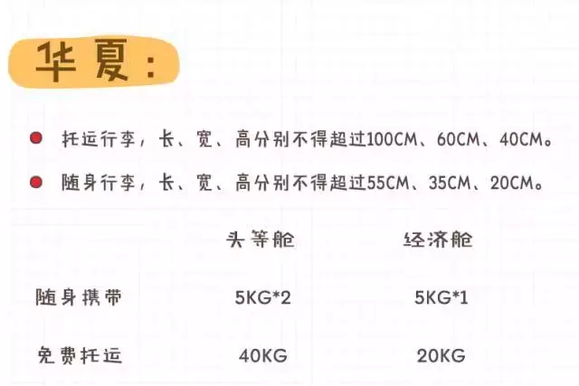 可以带上飞机的行李箱尺寸是多少？必知！(国际航班标准行李尺寸查询)(图22)