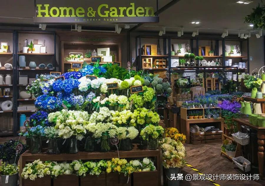 花店装修图：精致高雅的花店设计案例（布局灯光与陈设搭配）(图5)