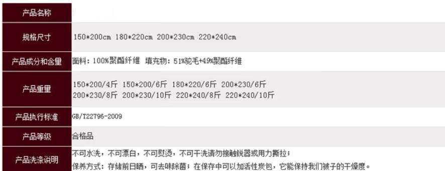 驼毛被子的优缺点（驼毛被子的保暖效果与舒适感分析）(图3)