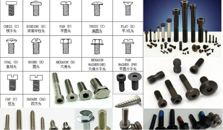 平头螺丝常见规格有哪些？（分享螺栓规格型号大全）(图1)