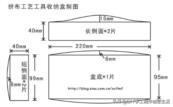 自制布衣折叠收纳箱(家庭自制衣服收纳箱的做法步骤)(图2)