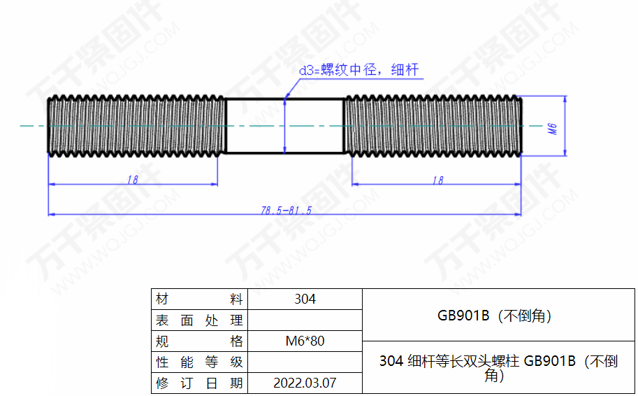 双头螺栓是什么?（双头螺柱用在什么地方？）(图1)